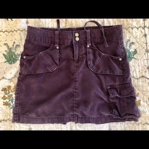 Purple Athleta Travel Skirt